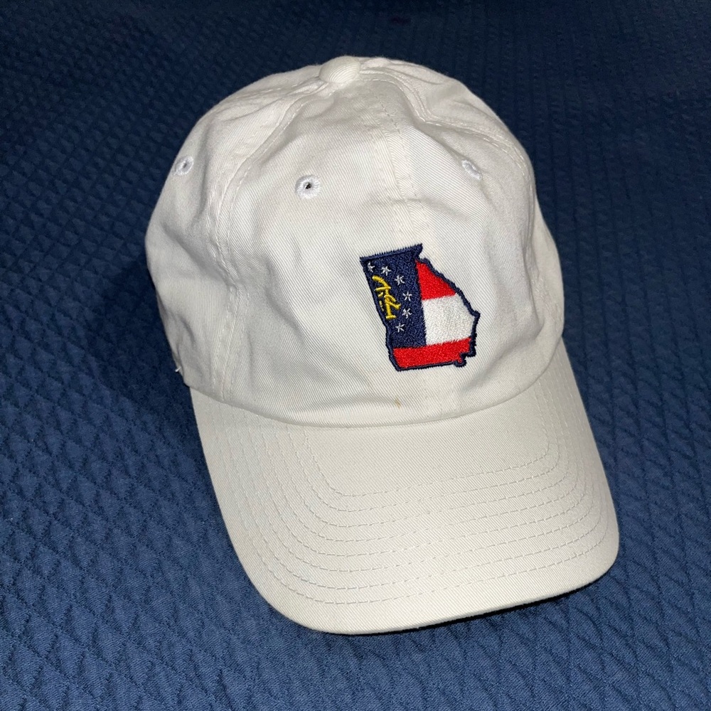 White Georgia Hat